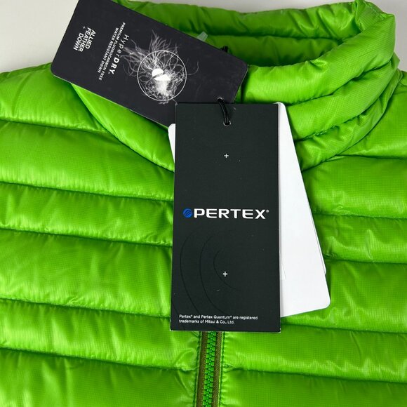 NWT Stio Green 800 Fill Power Hyperdry Pertex Goose Down Puffer Vest Size Large - Picture 12 of 15